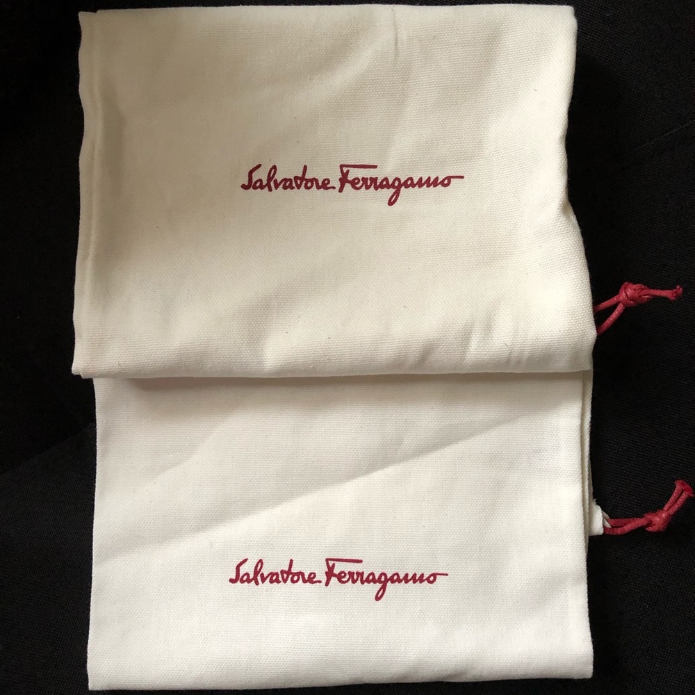 2 Ferragamo dust-bag